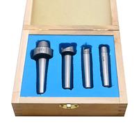 Oudtinx Woodworking Wood Lathe Drive Center 4pc Set, 2MT Mount