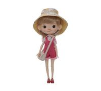 Oueneifs Pii 1/6 Bjd Doll Naughty Child Big Head and Small Limbs The Smile On Lips Resin Toy for 15+ Year Old