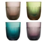 Ouessant Tumblers, Set of 4, Assorted Colours, 26 cl