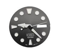 OUFEIJIA EUR 28.5mm Dial with Luminous Hands for NH36A Movement, Diving Watch Case Mod Replacement Parts Watch Making Kit