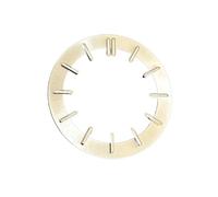 OUFEIJIA EUR Green Luminous Watch Dial for NH70 Movement, 31.8mm Transparent Modified Face Accessory Watch Making Kit(Wei)