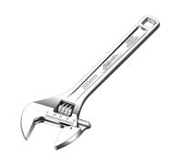 OUFEIJIA EUR Industrial-Grade Large Opening Adjustable Wrench Set, 8 to 24 Inch, Multi-Functional High Carbon Steel, Precise Scale(12 inch)