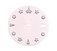 OUFEIJIA EUR Luminous Aircraft Dial for NH35/NH35a, 29mm Watch Face Plate, Daily Wear Accessory Watch Making Kit(Wei)