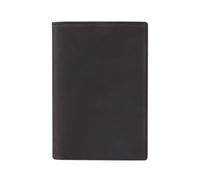 OUFEIJIA EUR Multipurpose Travel Passport Holder, RFID Wallet for Men Bifold Money Clip Purse with Card Slots,Portable Cover Compact Design(Nero)
