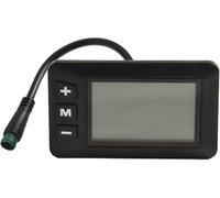 OUFGXZL 5 Pin 24V 36V 48V 60V Electric Bike LCD Display Meter, Waterproof 5 Pins Connector Sturdy LCD Display for E Bikes
