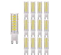 OUGEER Pack of 12 G9 LED Bulb 7W Equivalent 65W Cool White 6000K 650LM AC220-240V Non-Dimmable Ceramics