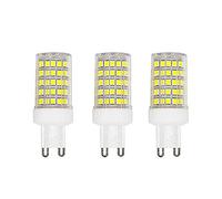 OUGEER Pack of 3 G9 10W LED Light Bulbs Replacement of G9 100W Halogen Lamp G9 1000 Lumen, Cool White 6000K, Ceramic Base, Non-Dimmable Bulb for Home Lighting, g9 Capsule Bulb