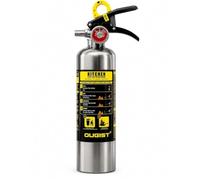 Ougist class K fire extinguisher, 980ml Wet Chemical, Quick-Pull Handle, kitchen fire extinguisher for Grease Fires, built for daily peace of mind