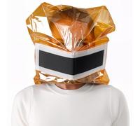 ougist Portable Fire Escape Smoke Mask, Full Face Protection for Home & High-Rise Fire Safety, Emergency Respirator for Survival-2 Pack