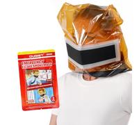 Ougist Portable Fire Escape Smoke Mask, Full Face Protection for Home & High-Rise Fire Safety, Emergency Respirator for Survival (1 Pack)