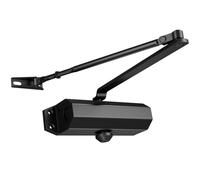 Ougourim Door Closers Commercial Heavy Duty Automatic Door Closer Residential Grade 3 Spring Hydraulic Door Closer Black