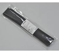 Ougual 100 Pieces Fiber Diffuser Replacement Sticks For Aroma Fragrance (32cm x 3mm, Black)