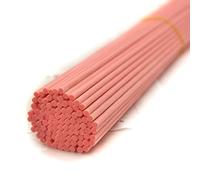 Ougual 50 Pieces Fiber Reed Diffuser Replacement Refill Sticks for Aroma Fragrance (Pink, 30cmx3mm)