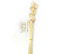 Ougual Wavy Spiry Natural Rattan Reed Fragrance Diffuser Replacement Refill Sticks (Natural Colour, 3mmx32cm Wavy)