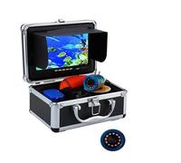 OUHFCASN 1000TVL Fishing Camera 7" Inch 30M Underwater Camera 12pcs Infrared Lamp Fish Finder for Sea, Lake, Boat, and Kayak Fishing(30M infrared LED DVR)