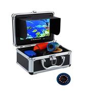 OUHFCASN 1000TVL Fishing Camera 7" Inch 30M Underwater Camera 12pcs Infrared Lamp Fish Finder for Sea, Lake, Boat, and Kayak Fishing(15M infrared LED DVR)