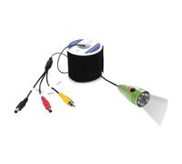 OUHFCASN 1000tvl Underwater Fishing Camera With Cable 6PCS 1W LED White Lamp Lights Fish Finder Camera Lens for Sea, Lake, Boat, and Kayak Fishing(30M)