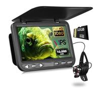 OUHFCASN 1080PHD Underwater Fishing Camera, 10000mAh Ice Fishing Finder For Ice Lake Boat Fishing for Sea, Lake, Boat, and Kayak Fishing(25m with DVR)