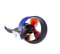 OUHFCASN 12-24V 250Kg Push Lightweight Brushless Motor Underwater Thruster Propeller Propulsion 800W For Kayaks Paddle Boats With Strong Thrust(CW with 100A ESC)