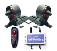 OUHFCASN 12-24V U92 Set 300/150KV Underwater Thruster Brushless Waterproof Motor 47.2lb/52.2lb Thrust For Kayaks Boats With Strong Thrust(24V 150KV Set)