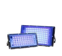 OUHFCASN 1PCS 300W Stage Black Light Efficiency 395nm LED UV Floodlight 100W Waterproof Disco Party Stage Backlight With High Curing Efficiency(300W X)