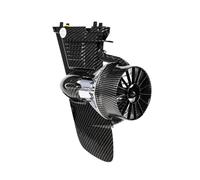 OUHFCASN 3-6km/h Electric SUP Fin With Wireless Remote Control Underwater Thruster Brushless Motor For Inflatable Kayak/Paddle Board 10m With Strong Thrust