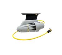 OUHFCASN 360 Watt High Speed Jet Surf Electric Fin With 18 Lbs Thrust, 9 Km/h Underwater Brushless Motor For Inflatable Rafts, Canoes, Kayaks And Fishing Boats With Strong Thrust(With battery)