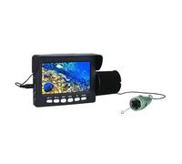 OUHFCASN 4.3" Monitor 1000TVL Fish Finder Underwater Camera 6PCS IP68 Waterproof LED With 5000mah Battery 30M 15M for Sea, Lake, Boat, and Kayak Fishing(White LED 15M Cable)