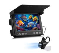 OUHFCASN 4.3inch Fish Finder Underwater Cameras For Fishing 1000TVL&5000mAh Battery for Sea, Lake, Boat, and Kayak Fishing(15m without DVR)