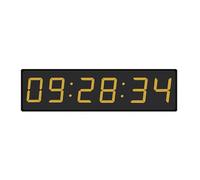 OUHFCASN 4-Inch Digital LED Countdown Timer 6-Digit Electronic Clock With Alarm & Remote Control Multi-scenario Use(Silver)
