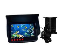 OUHFCASN 5-inch 4K Underwater Fishing Camera With Video Recording And Fish Broadcast Function, HD Night Vision Monitor For Ice Fishing for Sea, Lake, Boat, and Kayak Fishing(5IN 4K 25m 1080P)