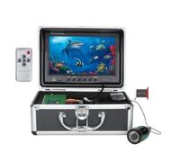 OUHFCASN 9 Inch DVR Fish Finder Underwater Fishing 1080P Camera HD 1280 * 720 15pcs White LEDs+15pcs Infrared Lamp 15m Camera for Sea, Lake, Boat, and Kayak Fishing(30m cable with DVR)