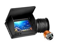 OUHFCASN Fish Finder LCD 4.3 Inch Display Underwater 220° Fishing Camera Waterproof IPS 1080P 9 Hours Endurance Night Vision 15/20/30m for Sea, Lake, Boat, and Kayak Fishing(30m)