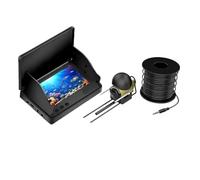 OUHFCASN Fish Finder LCD 4.3 Inch Display Underwater 220° Fishing Camera Waterproof IPS 1080P 9 Hours Endurance Night Vision 15/20/30m for Sea, Lake, Boat, and Kayak Fishing(30m)