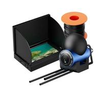OUHFCASN HD 4.3 Inch LCD Screen Underwater Fishing Camera With Night Vision Complete Fishing Equipment Set 15m/20m/30m/50m for Sea, Lake, Boat, and Kayak Fishing(4.3in 15M)