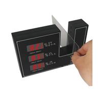 OUHFCASN LH-206 3 In1 Solar Film Tester Optical Transmittance Meter Transmission Tint Meter Light Measuring Instrument High Precision, High Sensitivity