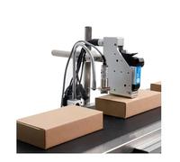 OUHFCASN Online Inkjet Printer Computer Control 12.7mm Nozzle For QR Barcode Batch Number Logo Expiry Date Coding Machine Flexible Size(12.7mm 1 ink)