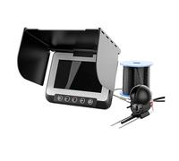 OUHFCASN Underwater Fish Finder1080p 4.3 Inch Lcd Endoscope Camera Waterproof 6 Hours Endurance Night Vision 15/30m for Sea, Lake, Boat, and Kayak Fishing(4.3 INCH 15M)
