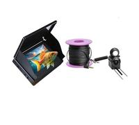 OUHFCASN Underwater Fishing Camera 4.3 Inch IPS Monitor Ice Fish Finder 220° Portable Video Fish Finder Night Vision for Sea, Lake, Boat, and Kayak Fishing(15M)