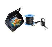 OUHFCASN Underwater Fishing Camera 4.3 Inch IPS Monitor Ice Fish Finder 220° Portable Video Fish Finder Night Vision for Sea, Lake, Boat, and Kayak Fishing(30M)
