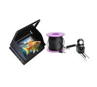 OUHFCASN Underwater Fishing Camera 4.3 Inch IPS Monitor Ice Fishing Camera Night Vision Portable Video Fish Finder Waterproof for Sea, Lake, Boat, and Kayak Fishing(15M)