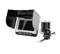 OUHFCASN Underwater Fishing Camera With Infrared Night Vision Light Ip68 Waterproof 220° Wide View With 4.3" LCD Monitor For Ice Lake for Sea, Lake, Boat, and Kayak Fishing(15M)