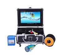OUHFCASN Underwater Fishing Color Camera Fish Finder 1200 Line High-definition Night Vision Camera 1000 Infrared LED Waterproof for Sea, Lake, Boat, and Kayak Fishing(12 infrared lights)