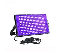 OUHFCASN UV LED Light, 1/2Pack 300W 216 LED UV Flood Light Ultraviolet Stage Lamp 395nm Fluorescent UV Black Light DJ Disco Party Stage Backlight for UV Gel Nail and Ultraviolet Curing(1Pack 300W)