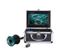 OUHFCASN Video Fish Finder Camera Kit LCD Monitor Winter Underwater 7 Inch Underwater Ice Fishing Camera for Sea, Lake, Boat, and Kayak Fishing(FC201-DVR)