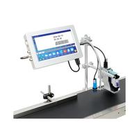 OUHFCASN Wide Coding Applications 170Plus 12.7/25.4mm Industrial Online Thermal Inkjet Printer Text QR Barcode Batch Number Logo Date Lightweight and Convenient(25.4mm without ink)