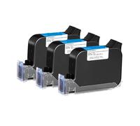 OUHFCASN Wide Coding Applications 2588 2588M Compatible Handheld Printer Ink Cartridge Print Height 12.7mm Inkjet Printer Fast Dry Ink Cartridge Lightweight and Convenient(3PCS)