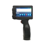 OUHFCASN Wide Coding Applications Handheld Inkjet Printer Date Number Expiry Date Logo QR Bar Batch Code Expiry Date 12.7mm Label Printer 28 Languages Lightweight and Convenient(Without ink)
