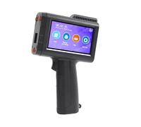 OUHFCASN Wide Coding Applications Portable Handheld Inkjet Printer Gun Inkjet Printer Date Barcode Code Machine Quick Drying Ink Cartridge Lightweight and Convenient