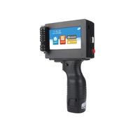 OUHFCASN Wide Coding Applications S60 Handheld Inkjet Printer Automatic Small Food Packaging QR Code Batch Number Inkjet Printer Lightweight and Convenient